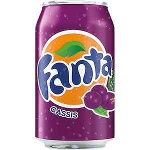 Blik Fanta Cassis