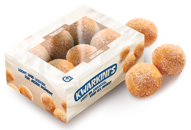 Kwarkini naturel 6 st.