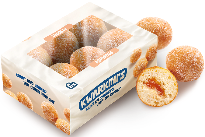 Kwarkini Abrikoos 6 st.