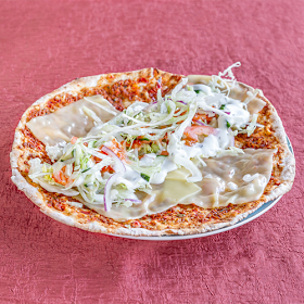 Turkse pizza met kaas