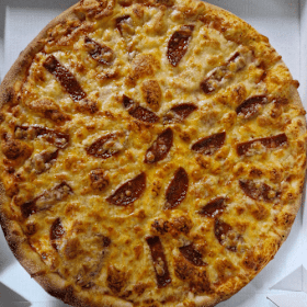 Pizza sucuk