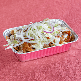 Kapsalon kalfsdöner, groot