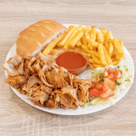 Kipdöner schotel