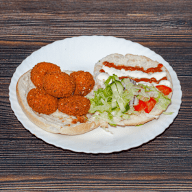 Brood falafel (vegetarisch)