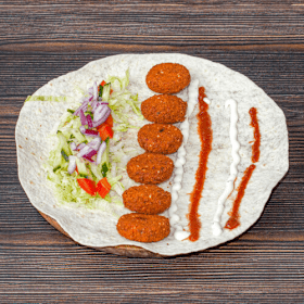 Dürüm döner falafel