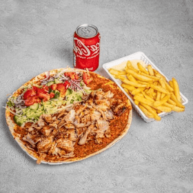 Turkse pizza döner menu