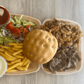 Mixed döner schotel