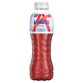 Aquarius Red Peach Zero Sugar 500ml