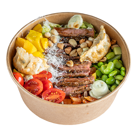 Rib Eye Truffel & Gyoza