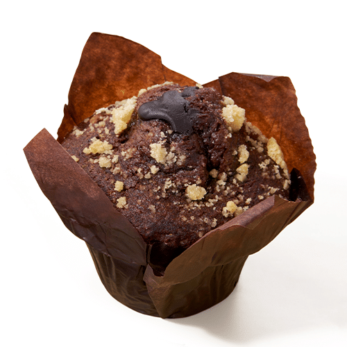 Double chocolate muffin