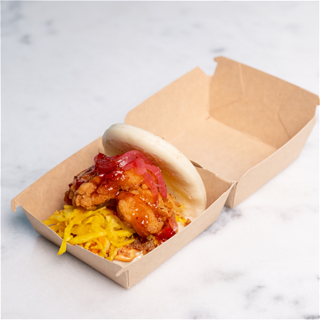 Bao bun crispy chicken