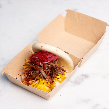 Bao bun pulled beef
