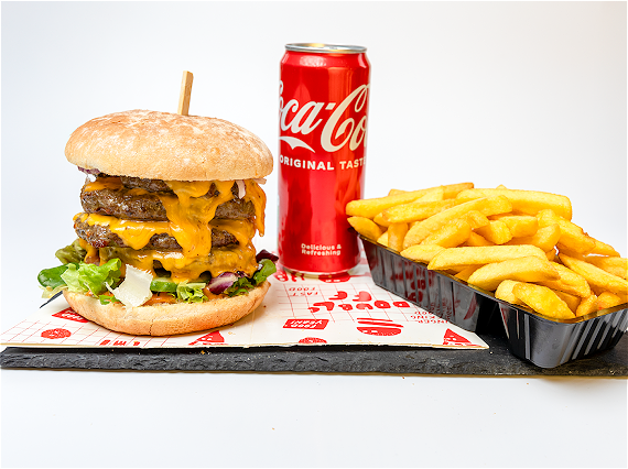The 4x4 burger menu