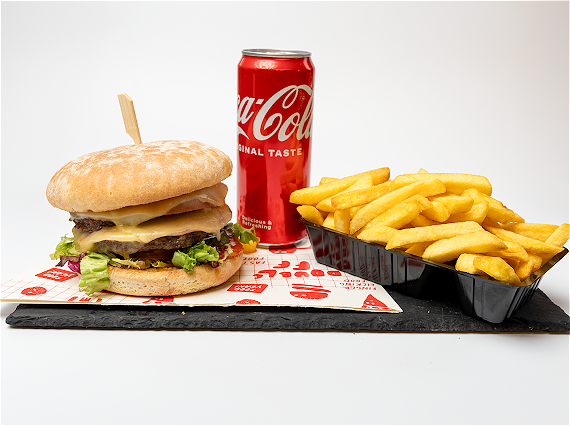 Double FF burger menu
