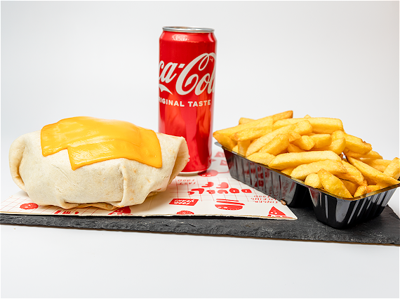Wrap burger menu