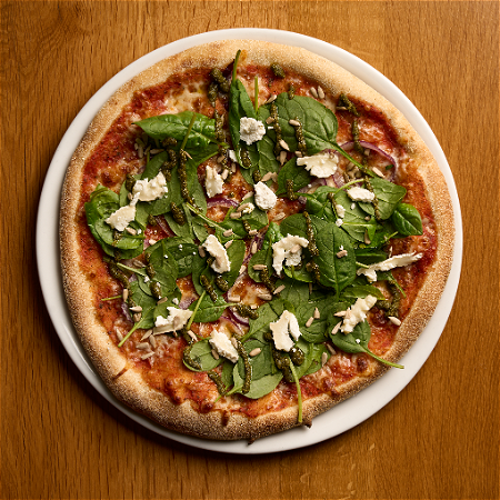 Pizza Spinazie pesto