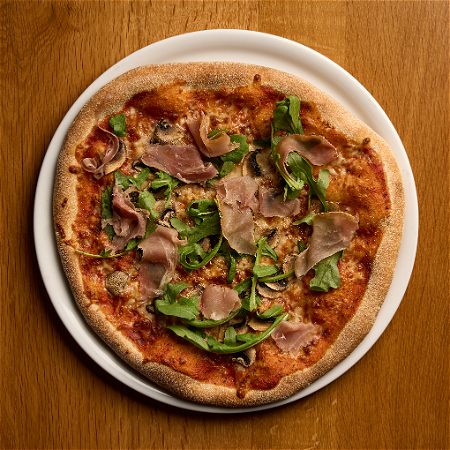 Pizza Prosciutto Funghi