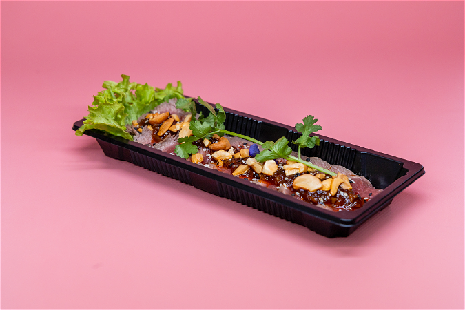 Steak tataki ponzu Bali & knoflook