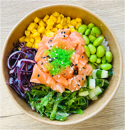 Honolulu Salmon Tartare Poké 