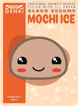 Mochi Ice Black Sesame