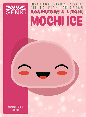 Mochi Ice Raspberry & Litchi