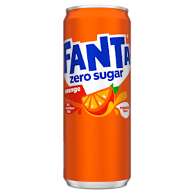 Fanta orange no sugar 330ml