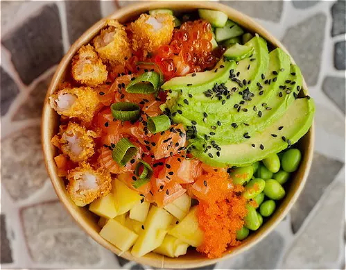 Poké bowl deluxe