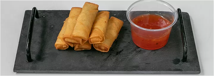 Mini vegetarische loempia's