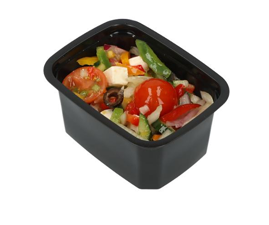 Salade Italiaanse stijl met vinaigrette dressing Cupje 150gr