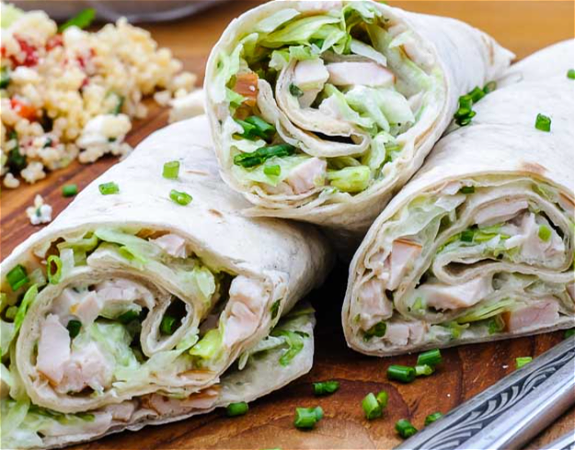 Wrap Cold Chicken