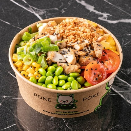 Poké bowl kip