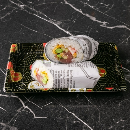 Poké wrap tonijn