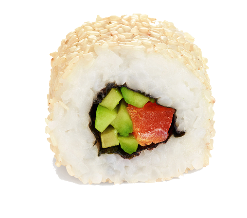 Uramaki with Avocado and Tuna