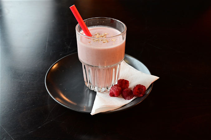 Framboos smoothie
