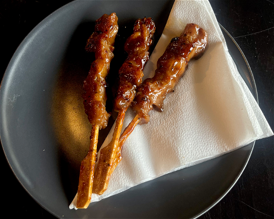 Yakitori chicken spiesjes