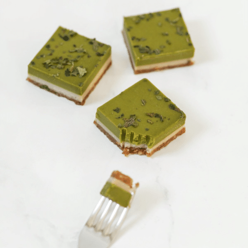 Matcha latte bite