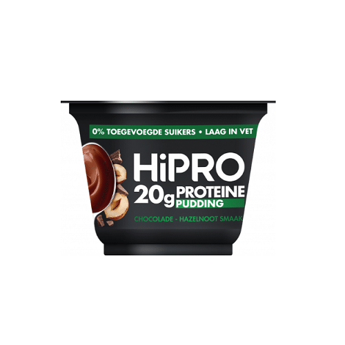 HiPRO protein pudding chocolade hazelnoot 200gr