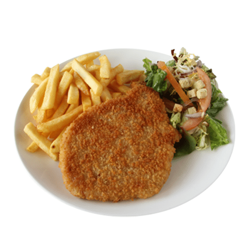 Schnitzel menu