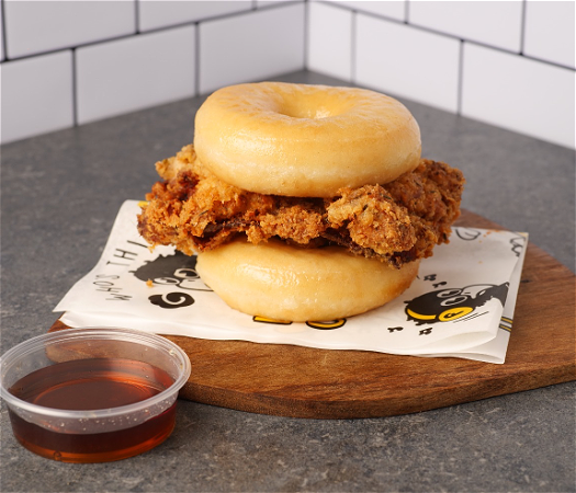 The Chicken and Doughnut Sandwich