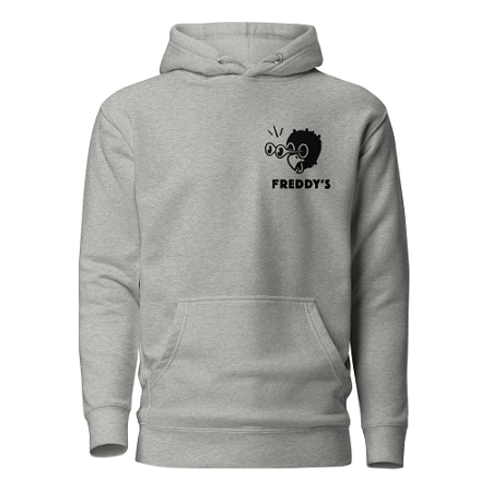 Hoodie grey (front logo)