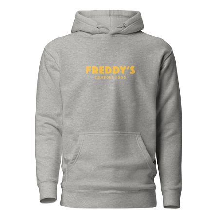 Hoodie grey (Name front)