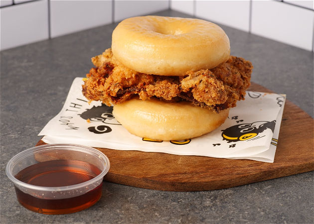Chicken & Doughnuts Sandwich