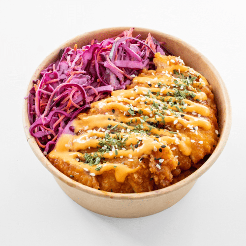 Fries bowl teriyaki chicken