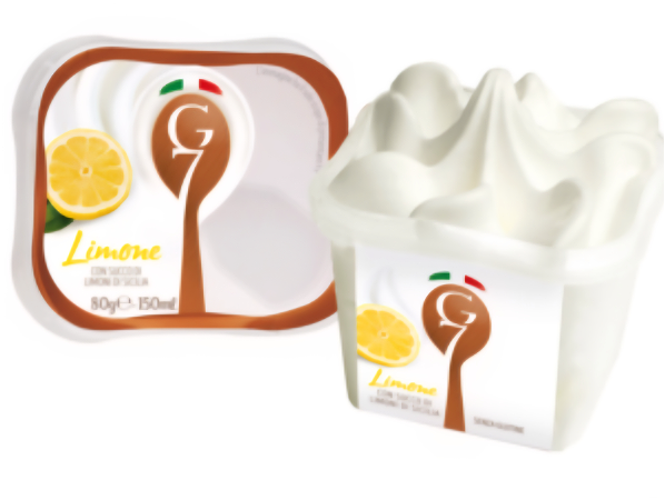 italiaans ijs citroen