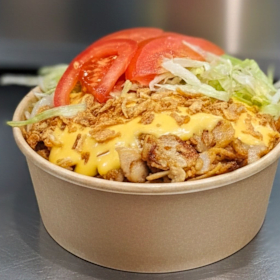 Spicy Chicken Gyros Bowl