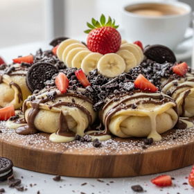 Mini Crêpes Share-Box Strawberry & Banana