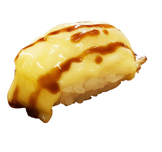 Flamed cheese (2 stuks)