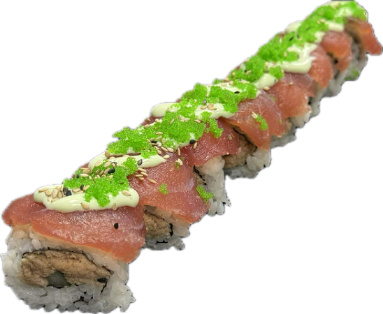 Spicy tuna wasabi roll