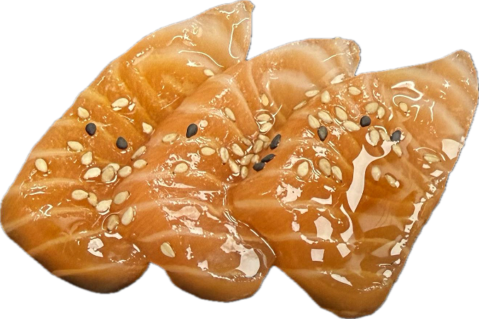 Soja & sesam sake sashimi