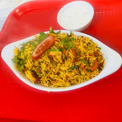 Chicken tikka biryani